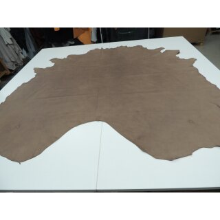 Lederhaut Büffelleder Polsterleder Antikleder schlammbraun 3314 3,55 qm