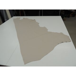 Lederhaut Polsterleder Puerto Farbe seidenbeige Rindleder Semi-anilin 1,0-1,2 2,42 qm