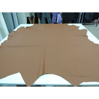 Lederhaut Polsterleder Puerto Farbe Cognac Rindleder gedecktes Leder 1,4-1,6  5,91 qm