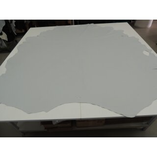 Polsterleder Siena Semianilin SALE hellgrau 4,95 qm