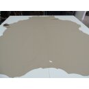 Lederhaut Polsterleder Puerto Farbe beige natur Rindleder gedecktes Leder 4,22 qm