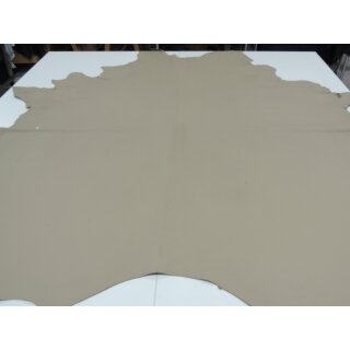 Lederhaut Polsterleder Puerto Farbe sand Rindleder gedecktes Leder 4,64 qm
