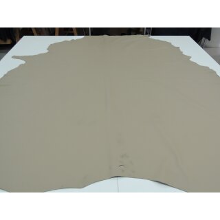Lederhaut Polsterleder Puerto Farbe beige natur Rindleder gedecktes Leder 4,63 qm