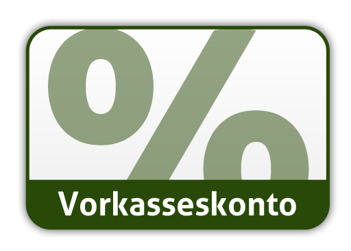 Vorkasse mit Skonto